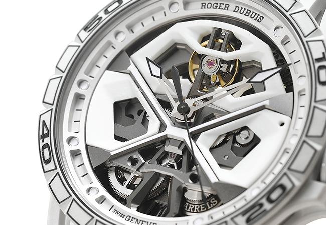 羅杰杜彼ROGER DUBUIS Excalibur Spider Huracán陶瓷複合纖維自動上鍊腕錶