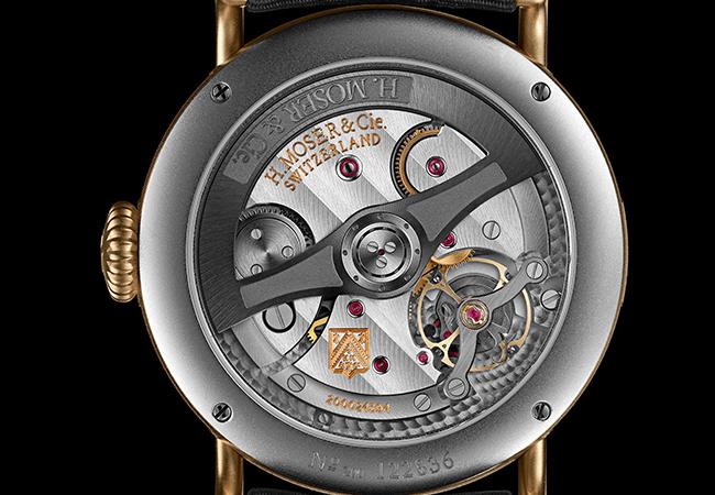 亨利慕時H. Moser & Cie.傳承者“Since 1828”青銅腕錶