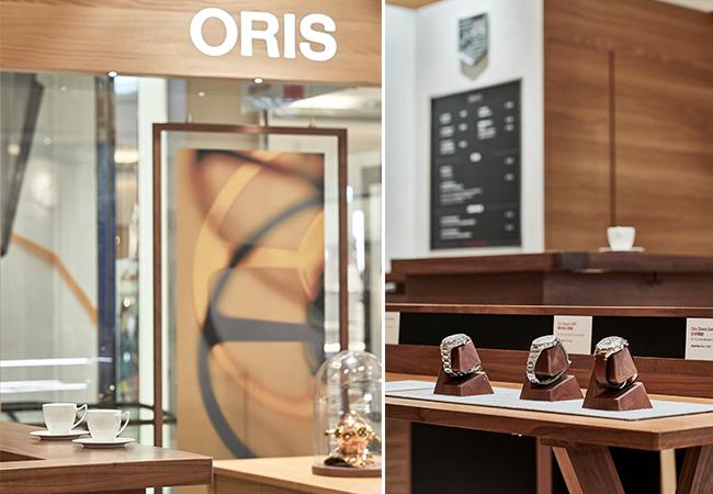 豪利時ORIS板橋大遠百「Watch & Coffee」複合式專賣店