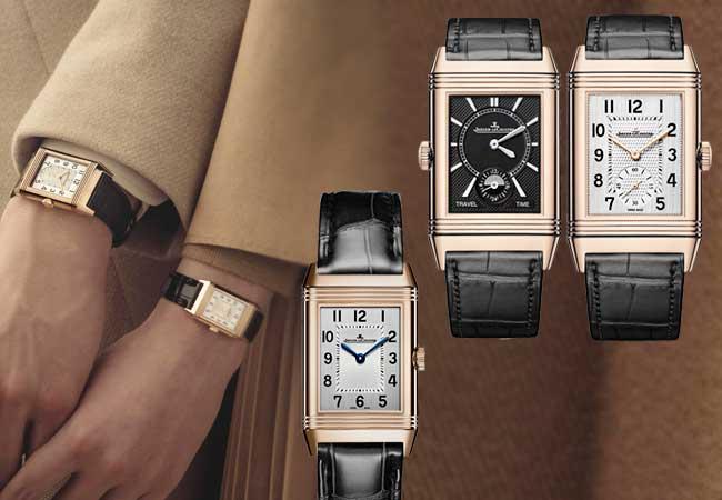 積家JAEGER-LECOULTRE Reverso翻轉系列雙時區腕錶型號Q3842520、Duetto雙面腕錶型號Q2662430