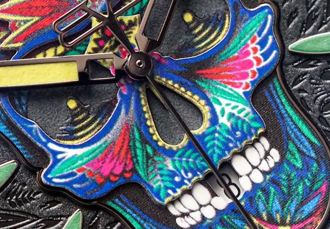 炸彈錶BOLT-68 NEO Tattooed Skull刺青骷髏腕錶