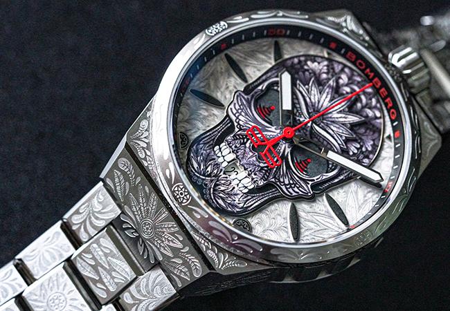 炸彈錶BOLT-68 NEO Tattooed Skull刺青骷髏腕錶