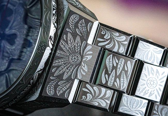 炸彈錶BOLT-68 NEO Tattooed Skull刺青骷髏腕錶