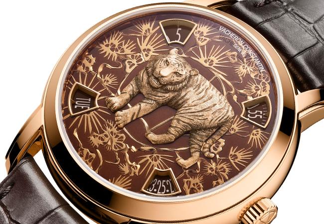 江詩丹頓VACHERON CONSTANTIN藝術大師系列The legend of the Chinese zodiac虎年腕錶