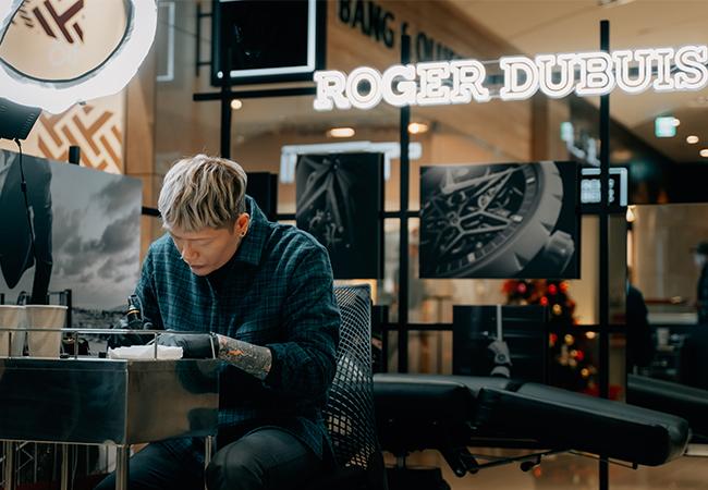 羅杰杜彼ROGER DUBUIS限定城市藝術工作坊