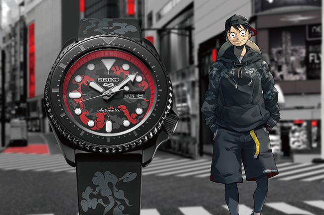 精工Seiko 5 Sports《ONE PIECE航海王》限量錶