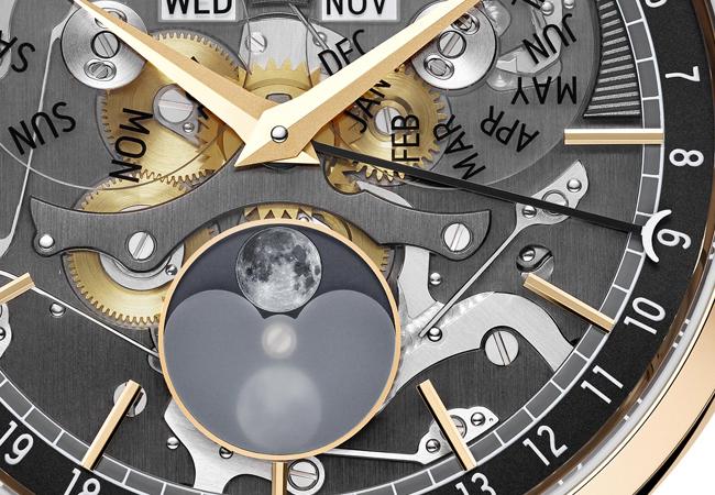 江詩丹頓VACHERON CONSTANTIN Traditionnelle全日曆鏤雕腕錶