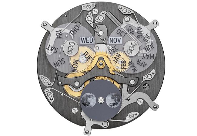 江詩丹頓VACHERON CONSTANTIN Traditionnelle全日曆鏤雕腕錶
