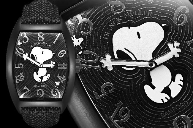 FRANCK MULLER Crazy Hours限量版腕錶史努比