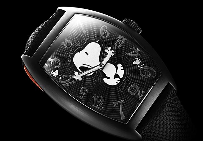 FRANCK MULLER Crazy Hours限量版腕錶史努比