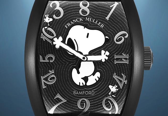 FRANCK MULLER Crazy Hours限量版腕錶史努比