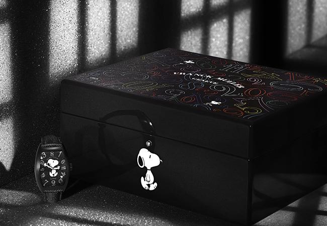 FRANCK MULLER Crazy Hours限量版腕錶史努比