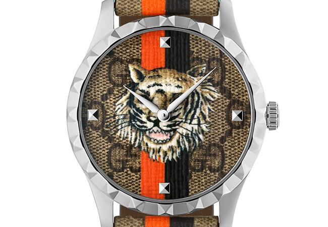 GUCCI古馳虎年G-Timeless系列腕錶