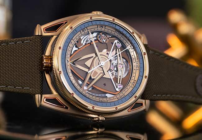 DE BETHUNE DB28GS Yellow Submarine的錶殼