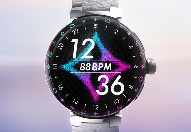 路易威登LOUIS VUITTON Tambour Horizon Light Up智能腕錶