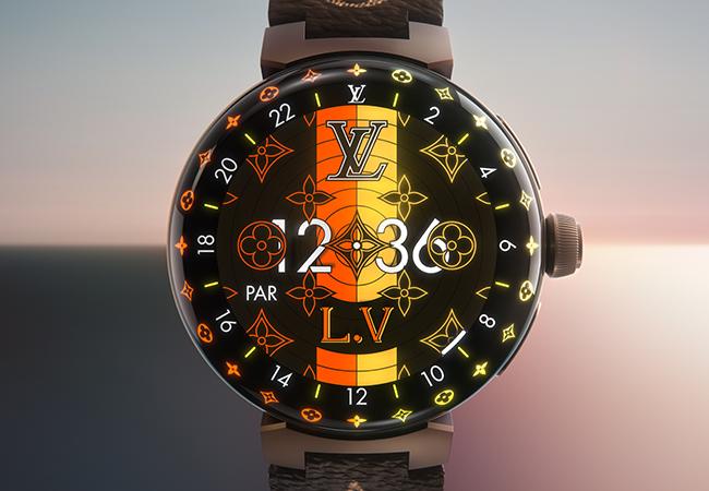 路易威登LOUIS VUITTON Tambour Horizon Light Up智能腕錶