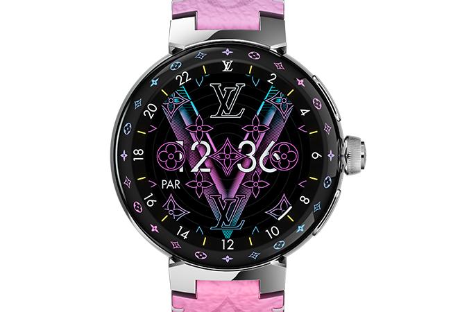 路易威登LOUIS VUITTON Tambour Horizon Light Up智能腕錶