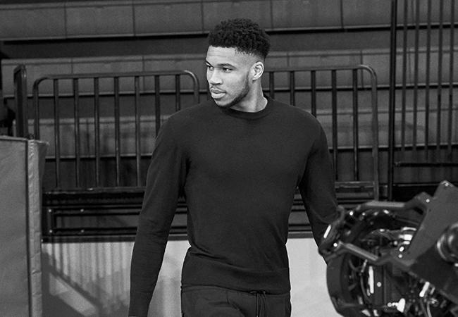 百年靈形象代言人揚尼斯·安戴托昆波(Giannis Antetokounmpo)