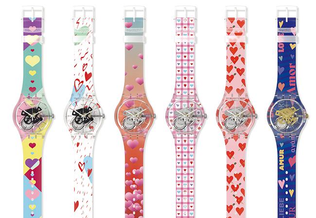 Swatch X You情人節限定畫布