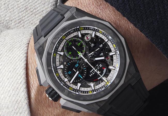 真力時ZENITH Defy Extreme碳纖維腕錶