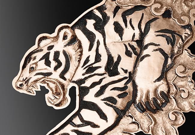 積家JAEGER-LECOULTRE「TIGER」翻轉系列琺瑯虎年紀念腕錶