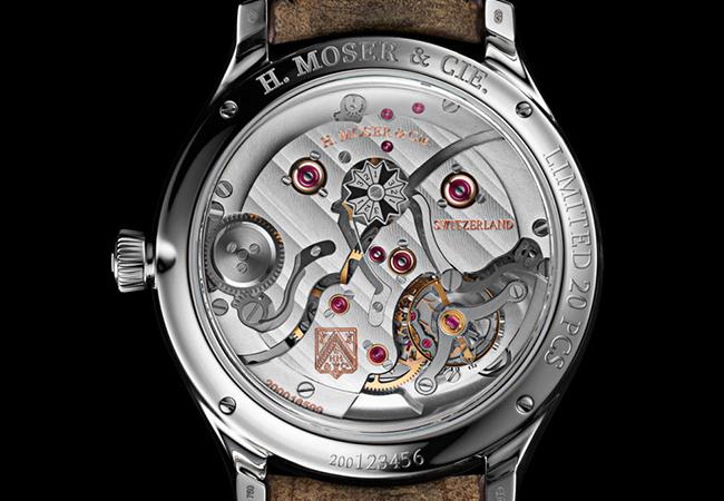 亨利慕時H. Moser & Cie.勇創者萬年曆教學版腕錶