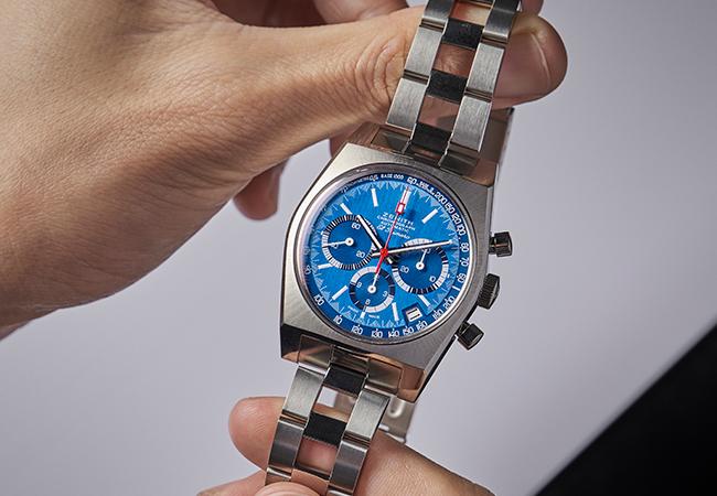 真力時Chronomaster Revival A3818 「The Airweight Cover Girl」鈦輕封面女郎復刻版腕錶