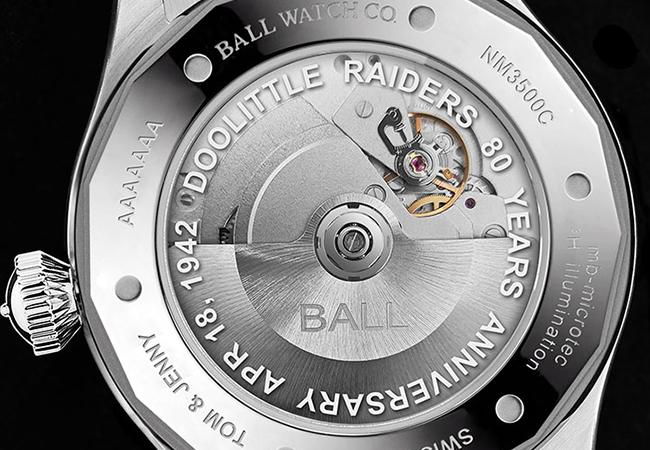BALL WATCH杜立特突擊隊成立80週年紀念錶