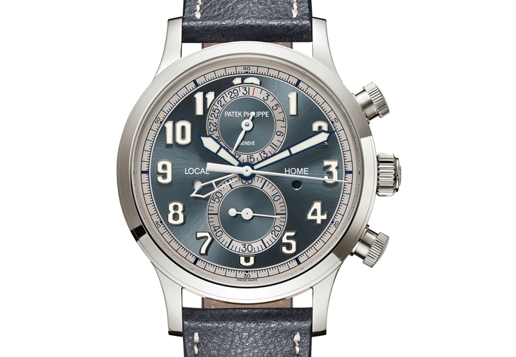 百達翡麗PATEK PHILIPPE 5924G飛行員兩地時間計時碼錶