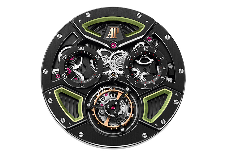 愛彼Royal Oak Offshore皇家橡樹離岸型飛行陀飛輪自動上鍊計時碼錶43mm