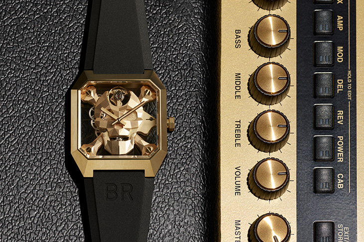 BELL & ROSS BR 01 Cyber Skull Bronze青銅骷髏頭腕錶