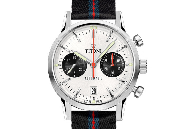 梅花錶TITONI Heritage傳承計時系列腕錶