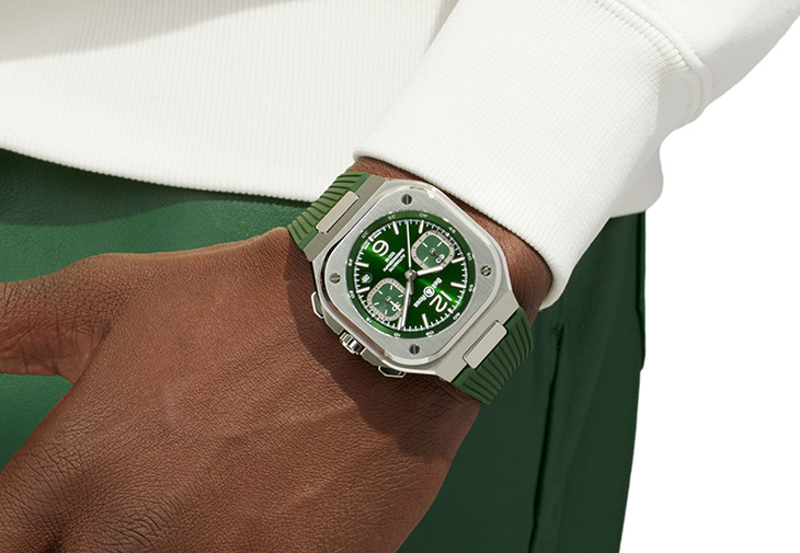 柏萊士BELL & ROSS BR 05 Chrono Green Steel