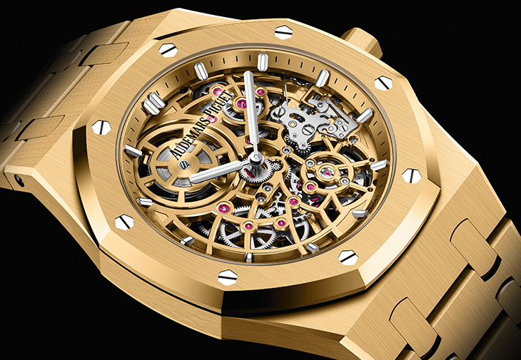 愛彼AUDEMARS PIGUET Royal Oak皇家橡樹系列Jumbo超薄鏤空腕錶