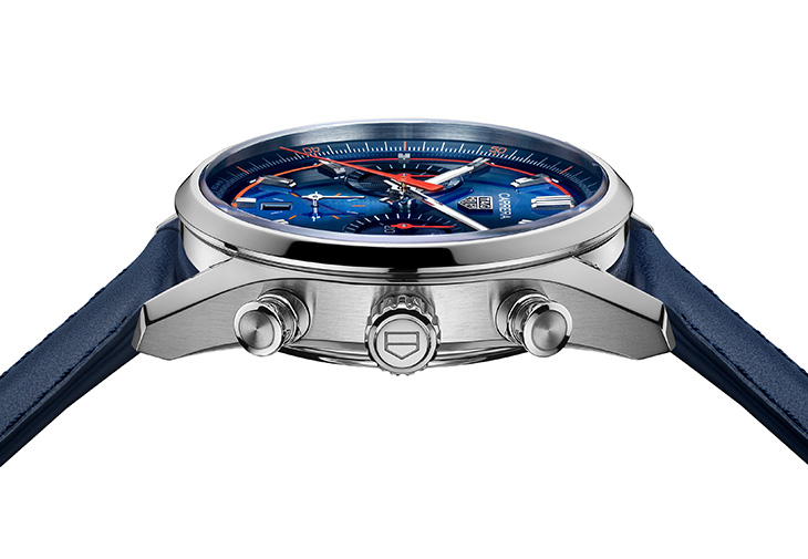泰格豪雅TAG Heuer Carrera計時腕錶橘色漸層特別版