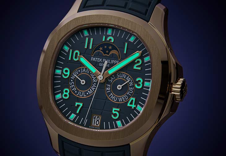 PATEK PHILIPPE百達翡麗5261R-001 Aquanaut Luce年曆腕錶