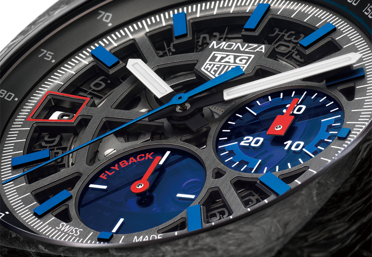 泰格豪雅TAG HEUER Monza飛返計時腕錶