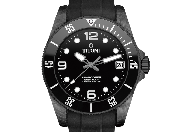 TITONI Seascoper Carbon-Tech