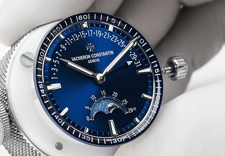 江詩丹頓VACHERON CONSTANTIN Overseas月相逆跳日曆腕錶