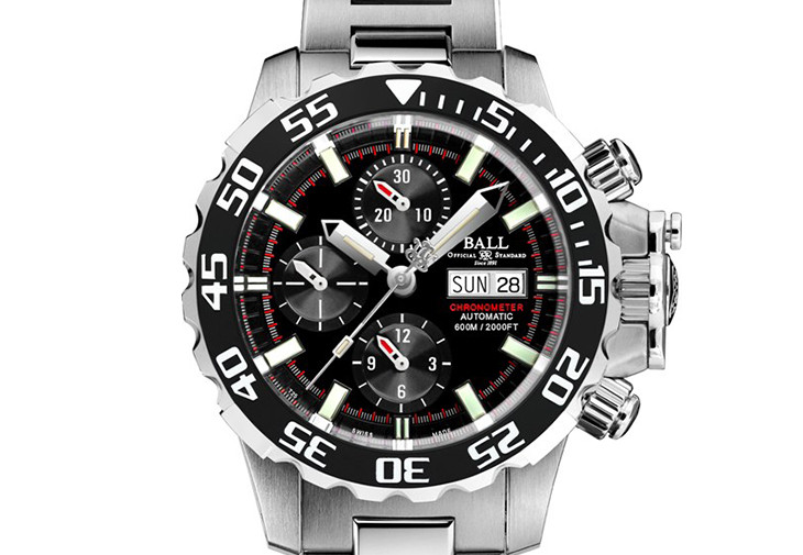 BALL Watch Engineer Hydrocarbon系列NEDU潛水計時腕錶