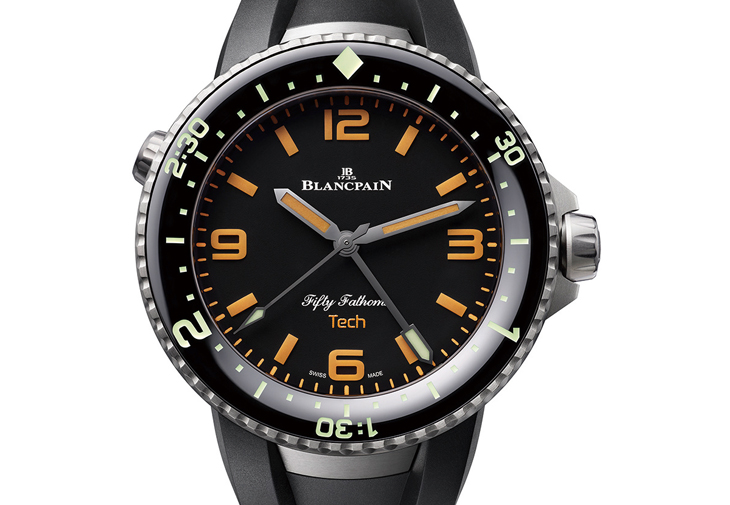 寶珀BLANCPAIN 五十噚Tech Gombessa腕錶