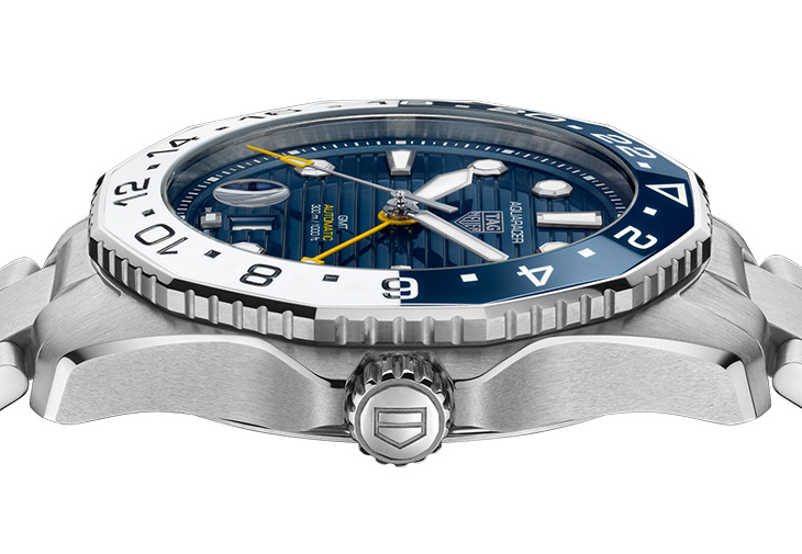 泰格豪雅Aquaracer Professional 300 GMT兩地時間腕錶