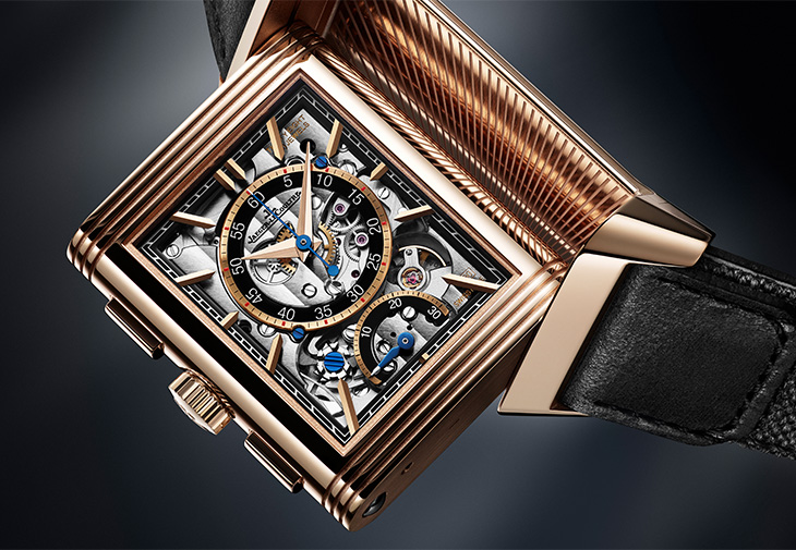 積家Reverso Tribute Chronograph翻轉系列計時腕錶