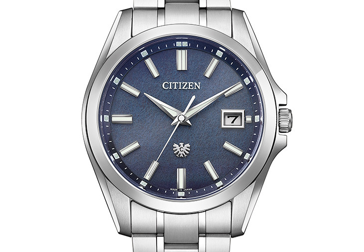 The CITIZEN阿波藍土佐和紙光動能高精準限量款腕錶