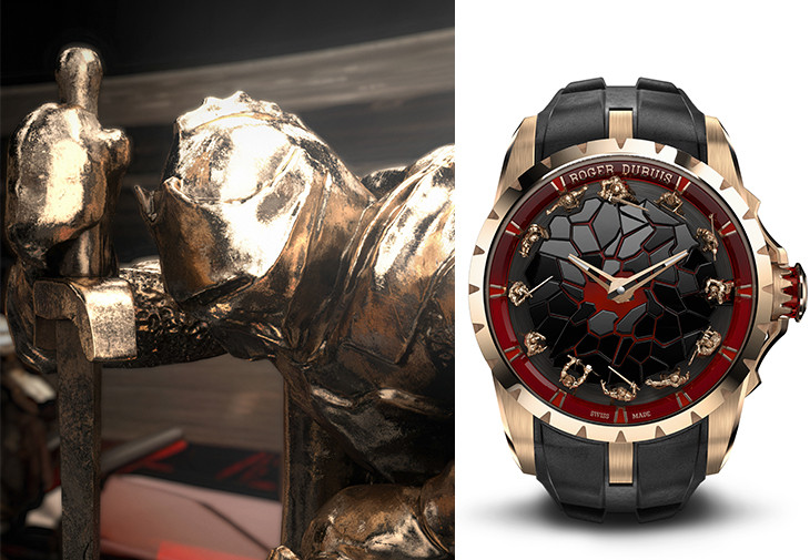 羅杰杜彼ROGER DUBUIS王者系列圓桌騎士超級腕錶
