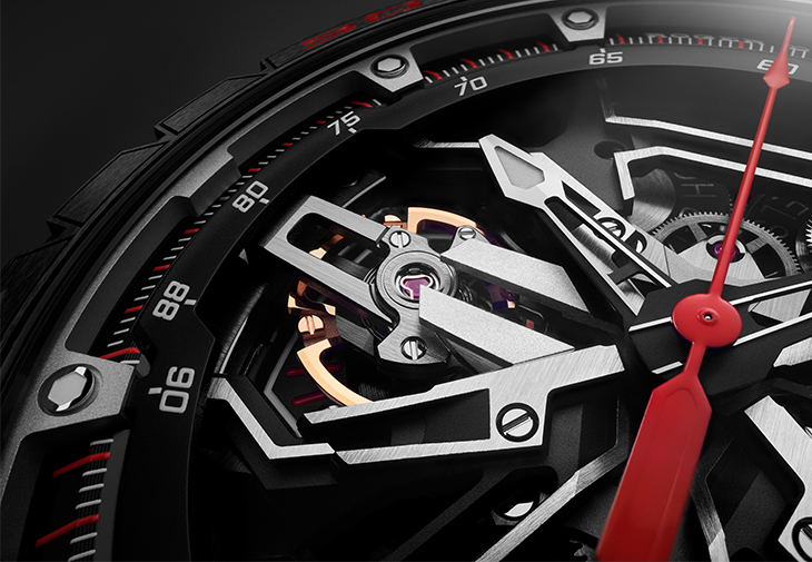 羅杰杜彼ROGER DUBUIS Excalibur Spider Flyback Chronograph王者競速系列飛返計時碼錶