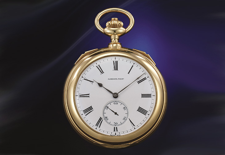 PHILIPPE DUFOUR FOR AUDEMARS PIGUET雙發條三問大小自鳴懷錶「N°1」