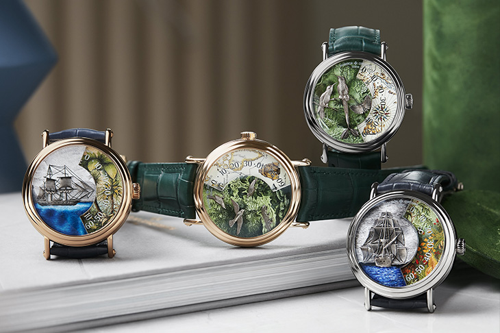 江詩丹頓VACHERON CONSTANTIN Métiers d’Art藝術大師系列Tribute to Explorer Naturalists腕錶