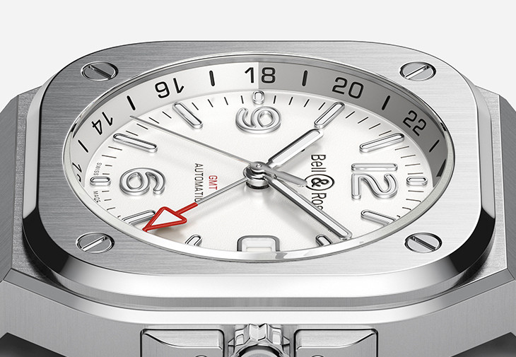 BELL & ROSS BR 05 GMT White