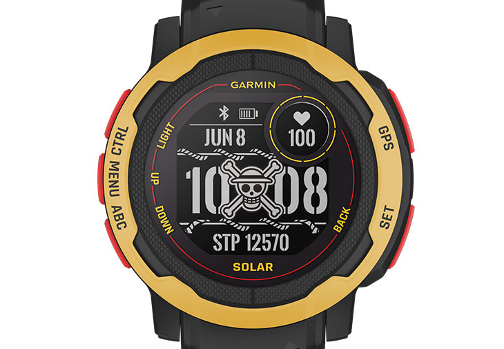 GARMIN Instinct 2 Solar航海王亞洲限定版